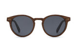 Ralph , Retro Round Wood Sunglasses - Front