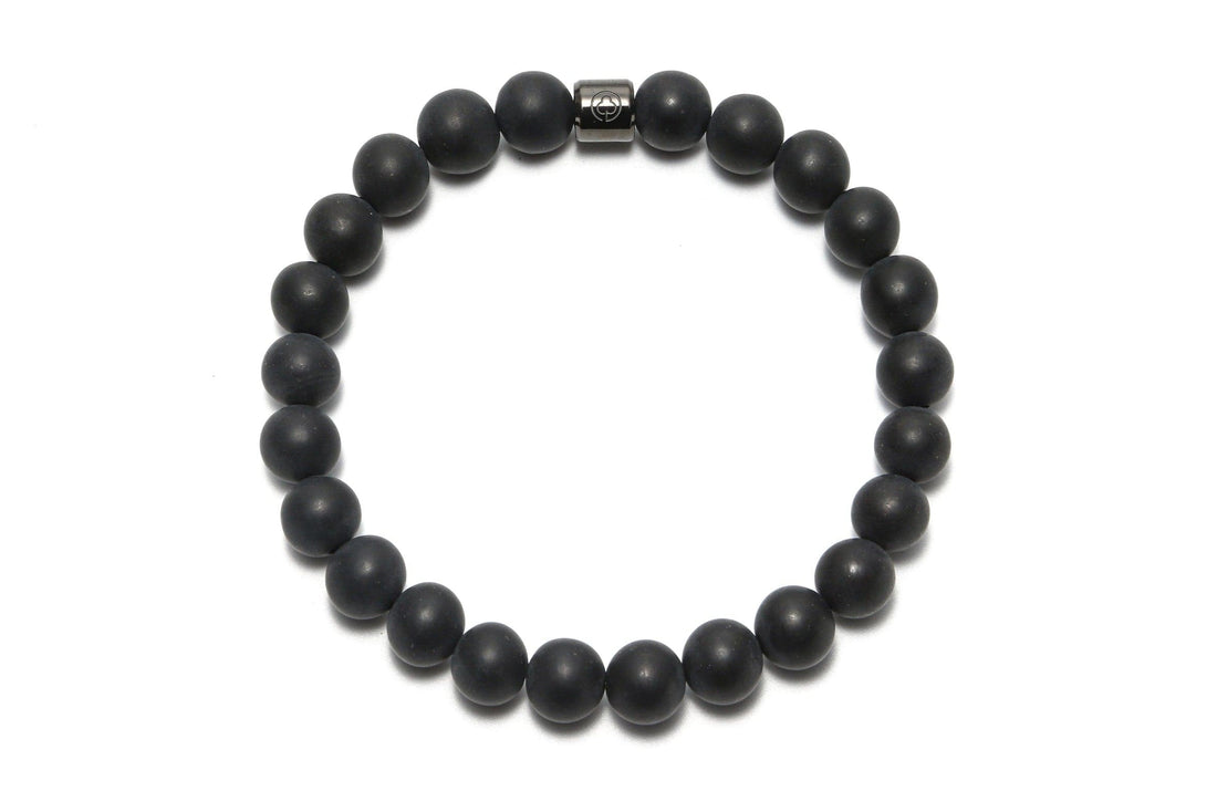 Onyx Bead Bracelet