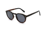 Roseland, Retro Round Keyhole Sunglasses - Angled