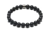 Onyx Bead Bracelet 