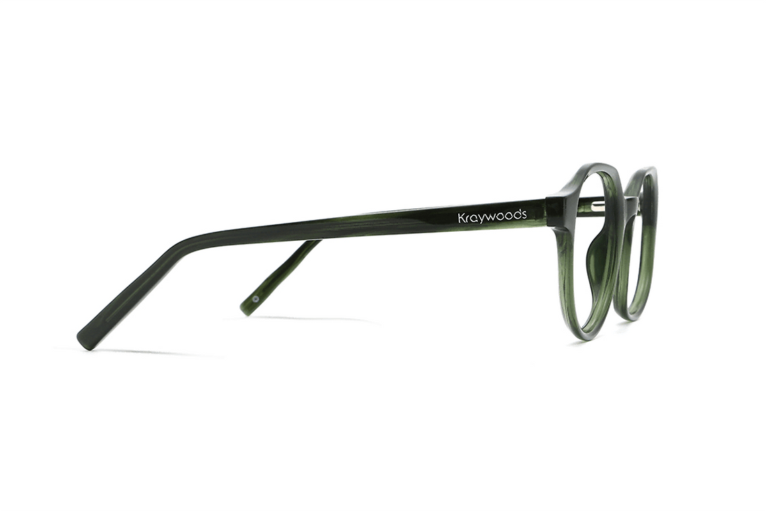 Wonder Green Eyeglasses Side