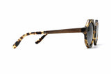 Meteor, Tortoise Brown Octagon Sunglasses - Side