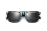 Grayson, Navy Square Sunglasses - Folded