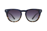 Sky, Blue Tortoise Cat Eye Sunglasses - Front